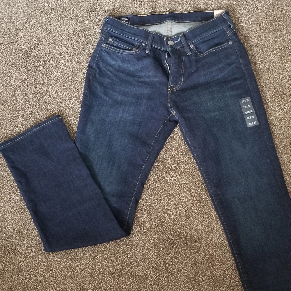 Abercrombie and Fitch Kennan mens jeans